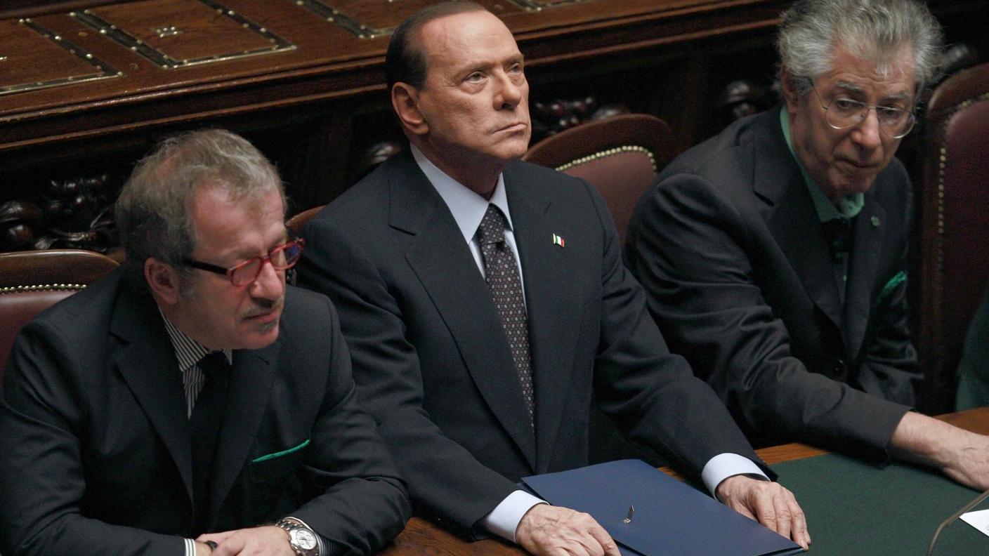 Maroni, Berlusconi, Bossi, Camera, Roma, 8.11.2011, Rt_.jpg