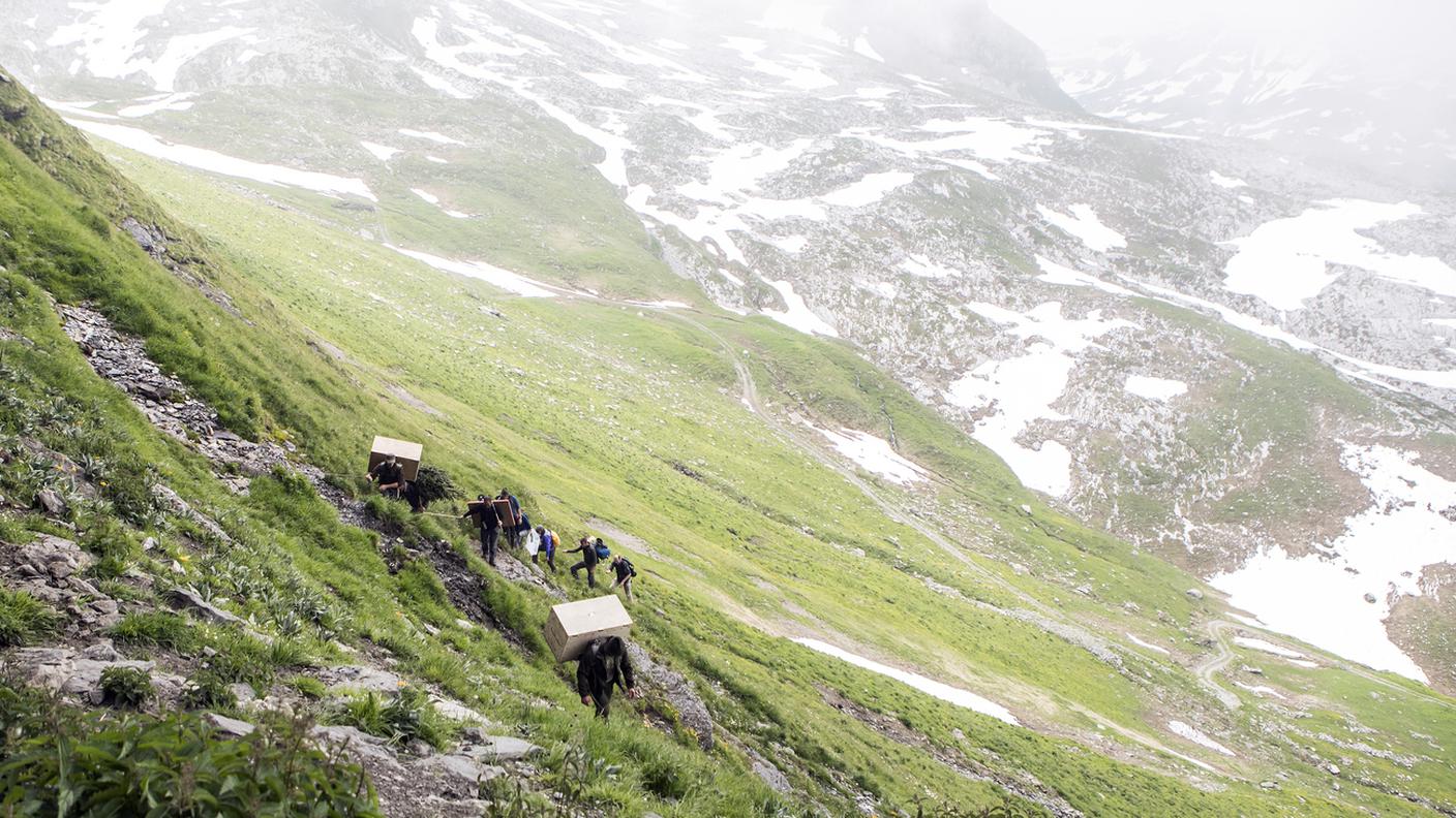 Due esemplari sono stati liberati nei pressi di Melchsee-Frutt, nel canton Obvaldo