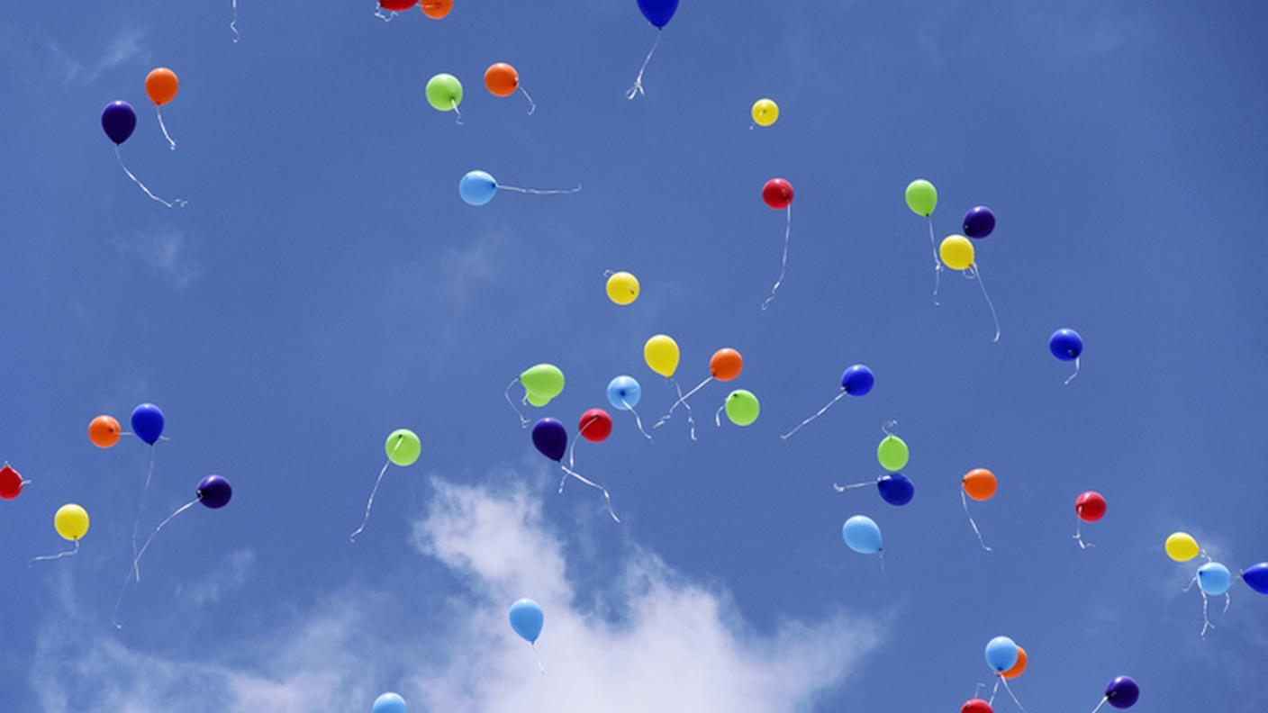 Palloncini in volo 