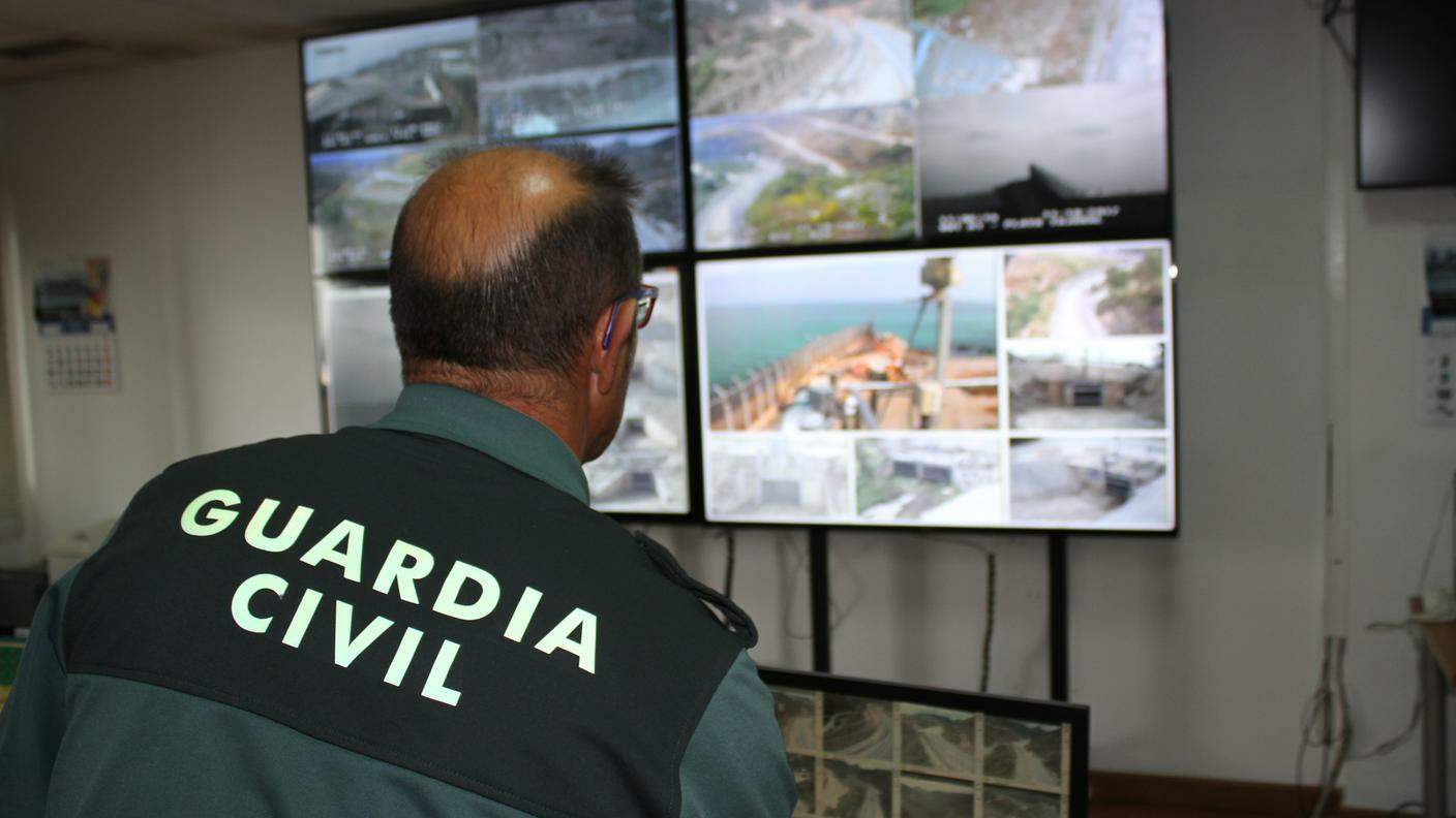 Il centro operativo di frontiera della Guardia Civil a Ceuta