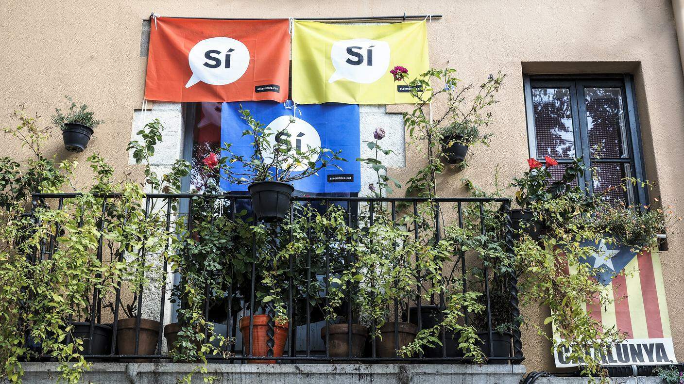 Non solo Barcellona: fiori dell'indipendentismo a Girona