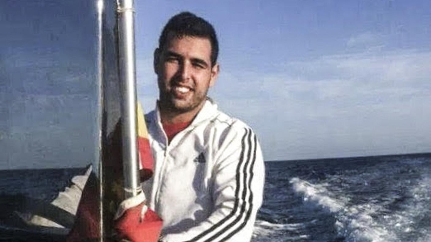 Pisly, in barca, poche ore prima di morire