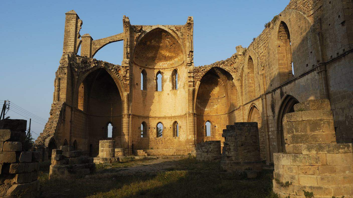 I ruderi dell'antica chiesa di San Giorgio si trovano nel quartiere greco di Famagosta, oggi abitato da cittadini turco-ciprioti