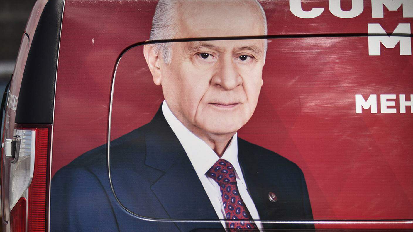Devlet Bahçeli, leader del Partito del Movimento Nazionalista (MHP)