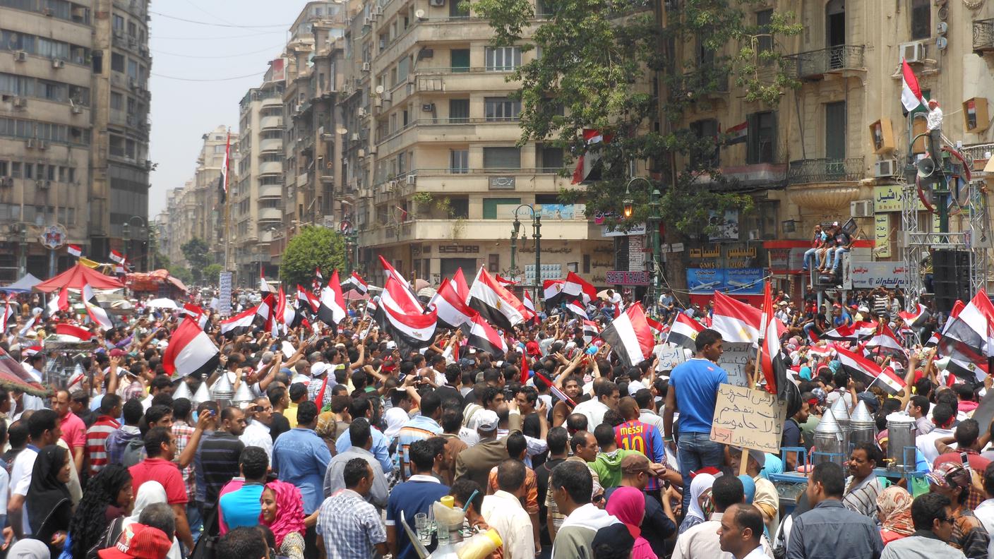 Piazza Tahrir nel 2013