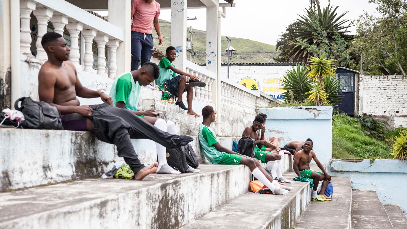 Gli allievi di Edison Mendez