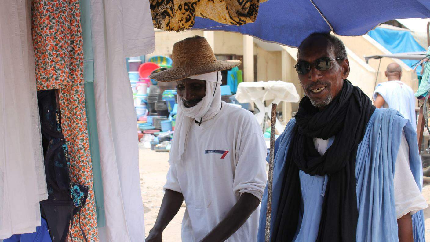 Nouakchott - ambulanti haratine