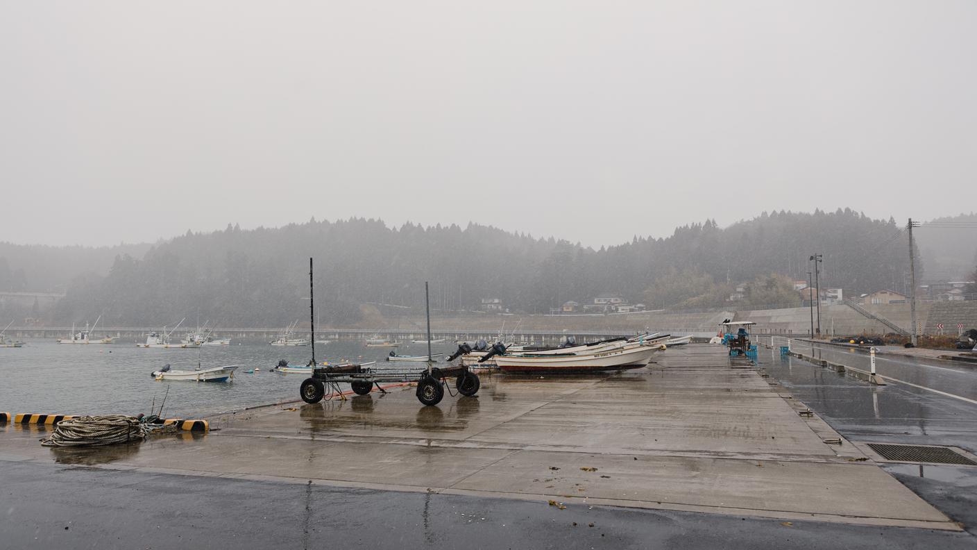 Barche per la pesca, Minamisanriku, Tohoku. 