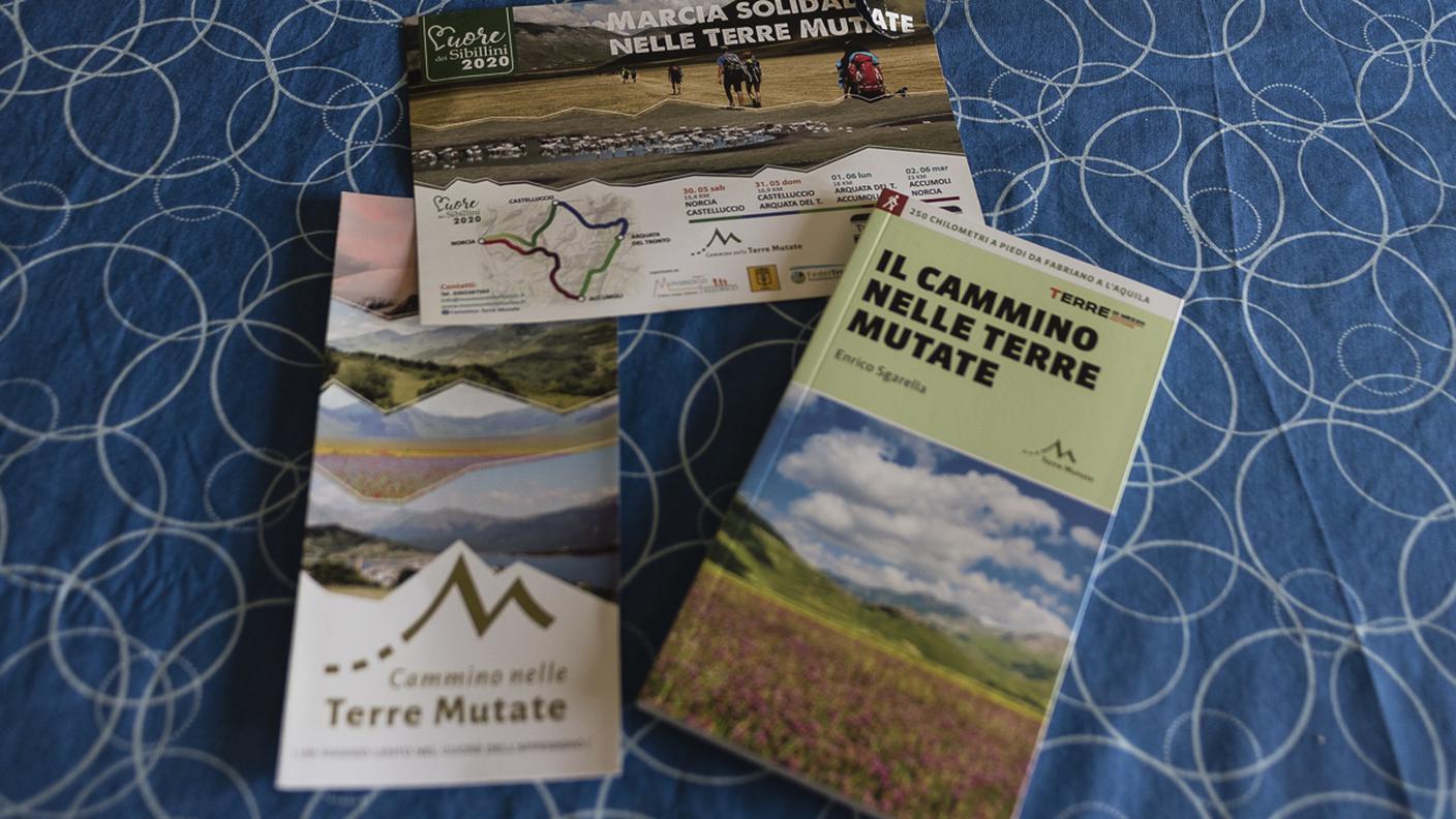 Il cammino tra le terre mutate dal terremoto è anche una guida