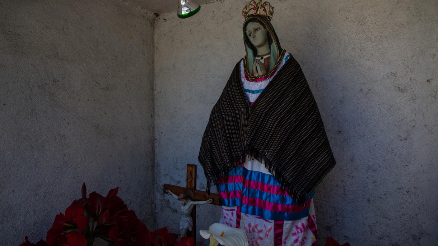 Tipico dei Mazatechi è il sincretismo religioso tra cattolicesimo e credenze locali