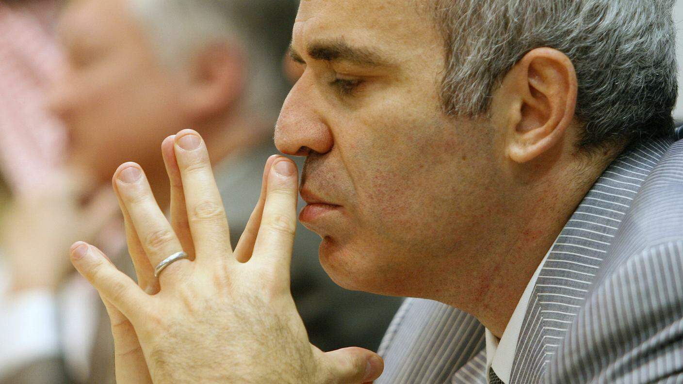 L'ex campione del mondo di scacchi Garri Kasparov