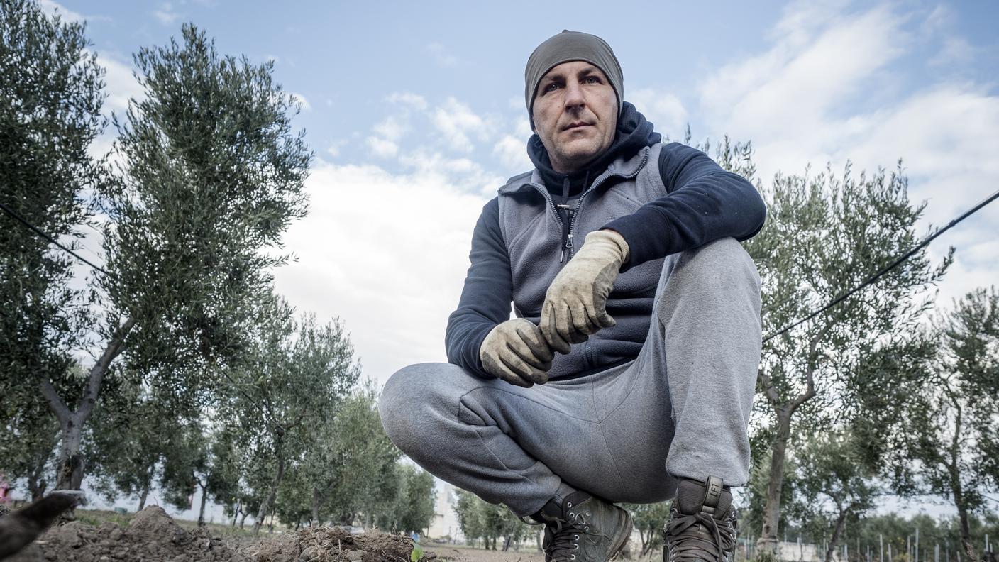 Francesco Macchiarulo ha 45 anni. Prima dell'arresto per furto e rapina, commerciava legname. Ora è in affido lavorativo con una borsa lavoro alla Cooperativa 