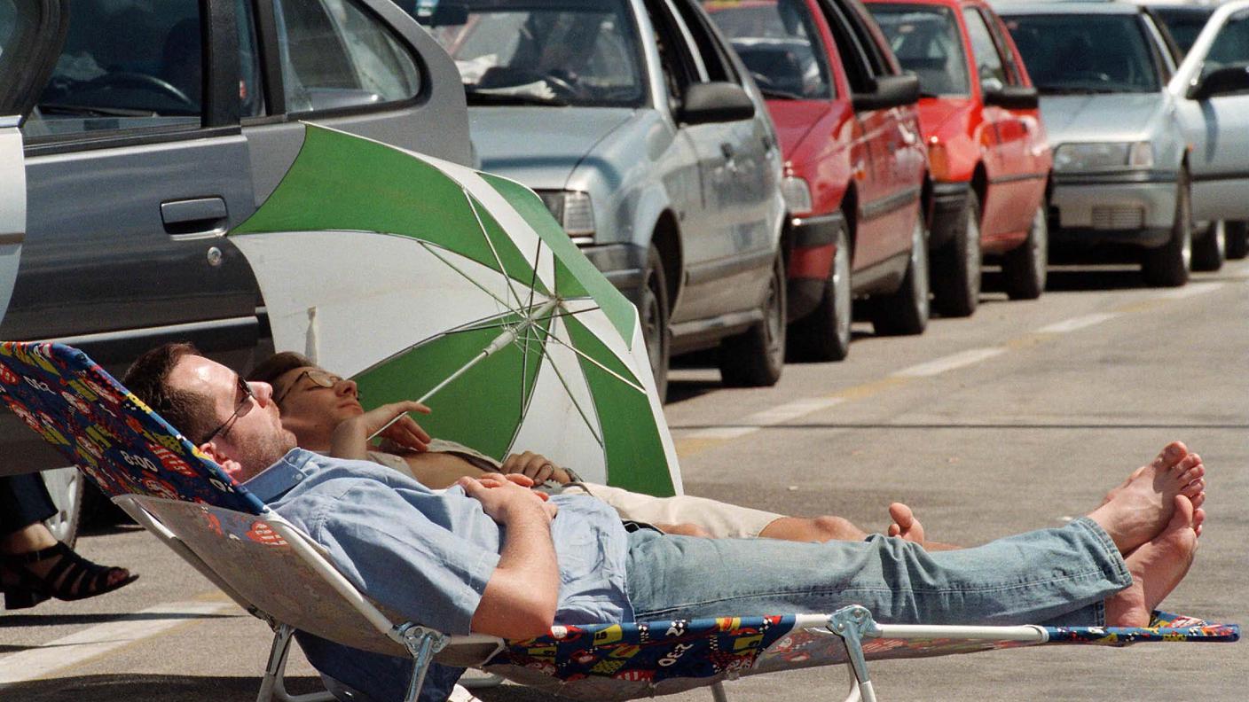 Se nessun trucco può aiutare, non resta che rassegnarsi e godersi il sole