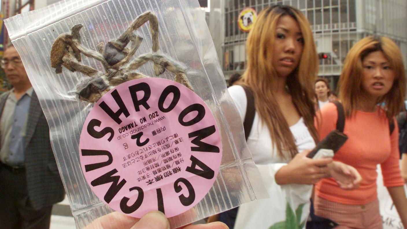 Magic mushrooms: la vendita è legale in Giappone