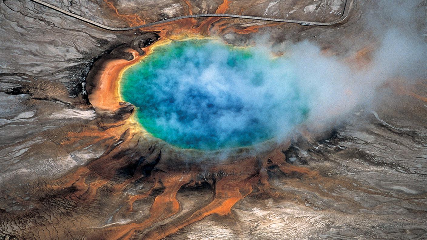 Una delle formazioni create dall'attività vulcanica