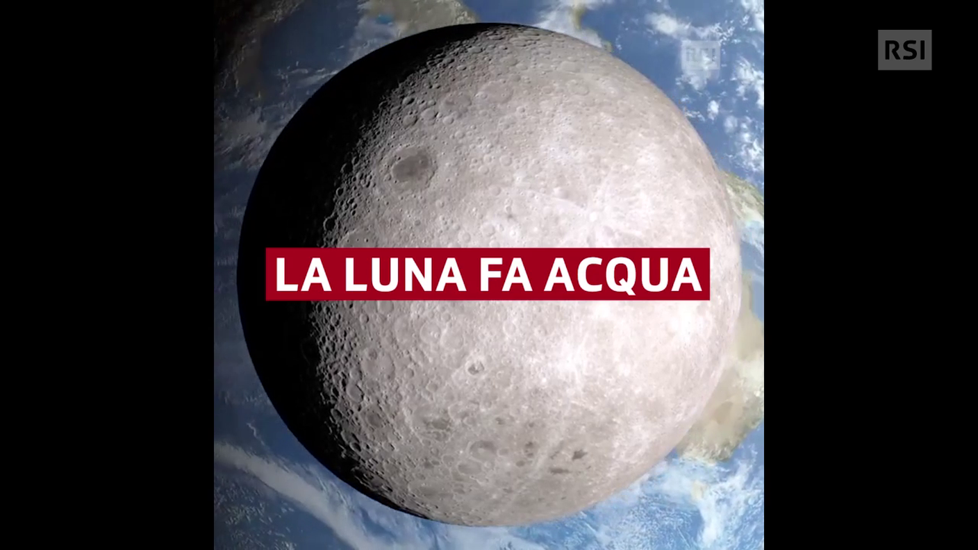 Sulla Luna c'è acqua ovunque