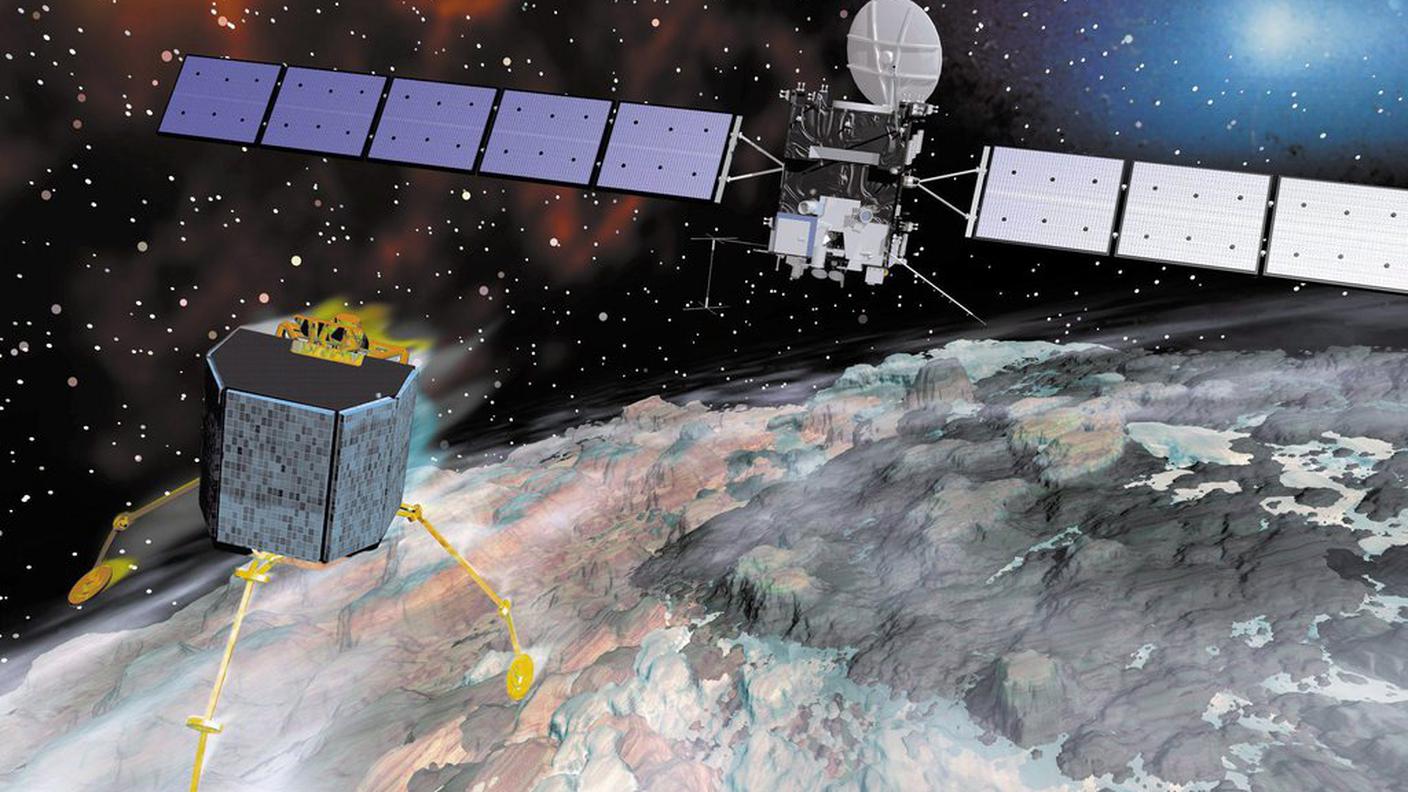 Rosetta e Philae sempre più vicini