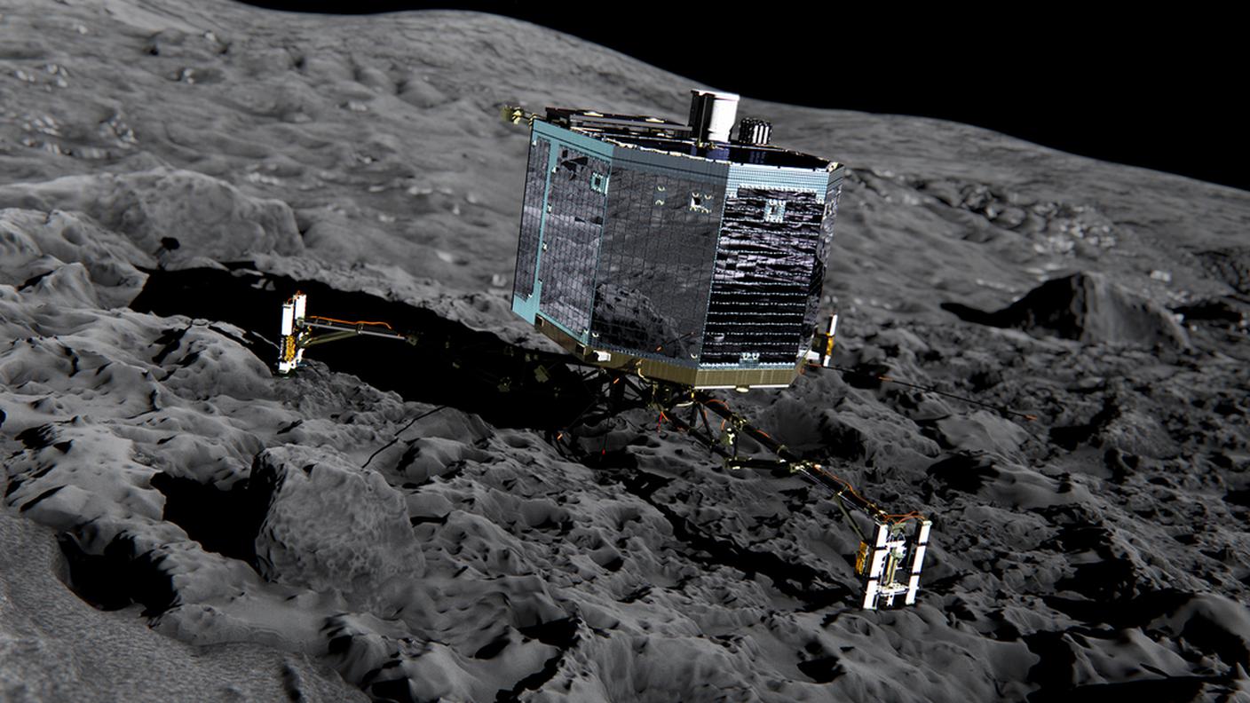 Philae è di nuovo attivo