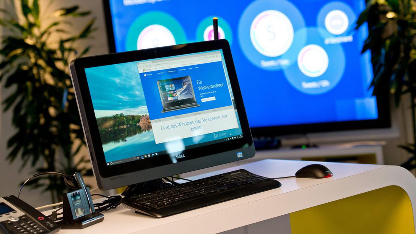 Un'immagine scattata nella sede tedesca della multinazionale