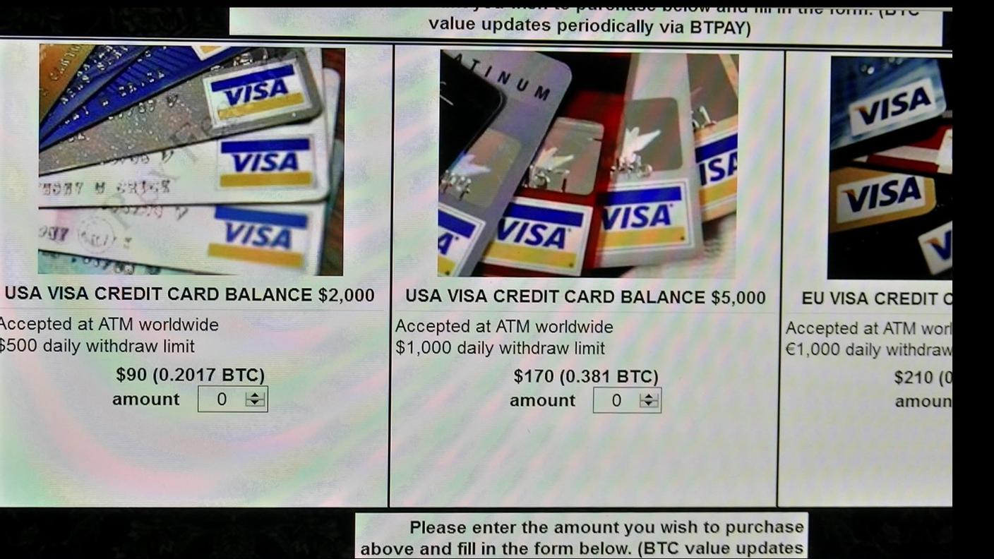Carte di credito clonate
