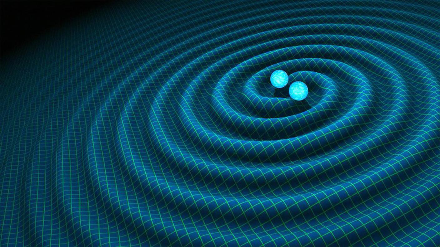 Le onde gravitazionali in una rappresentazione grafica