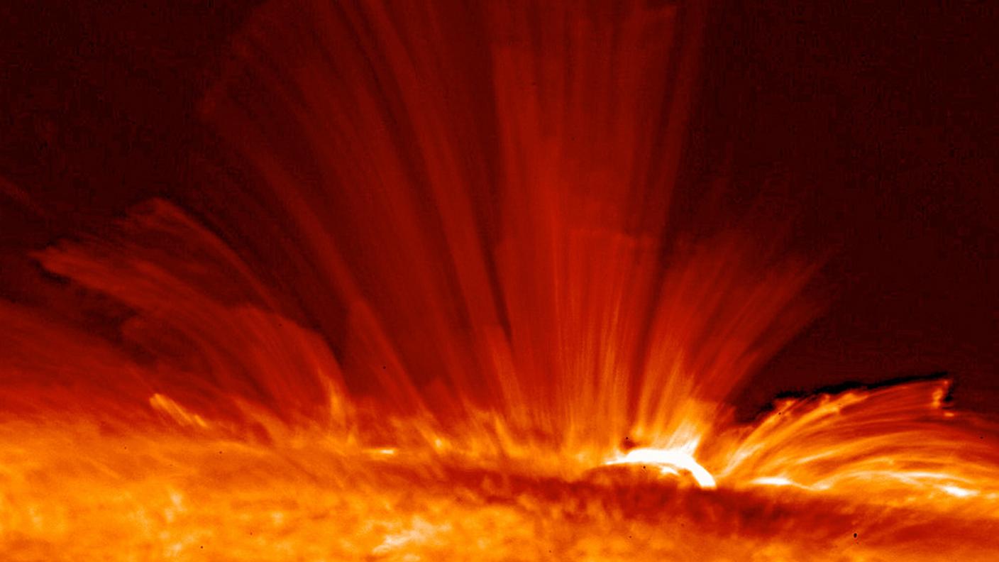 Un'eruzione solare