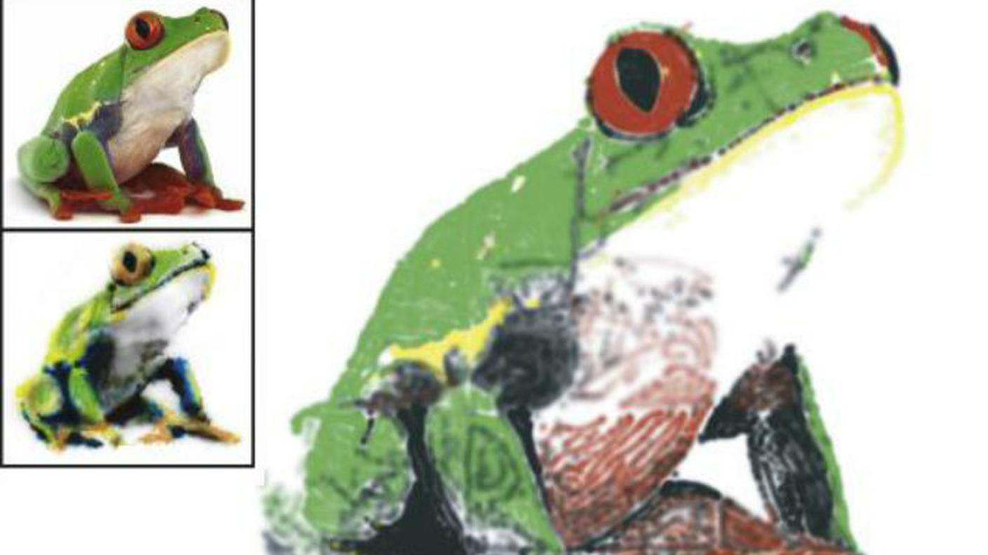 Nonostante l'automatismo, l'artista può influenzare il risultato finale