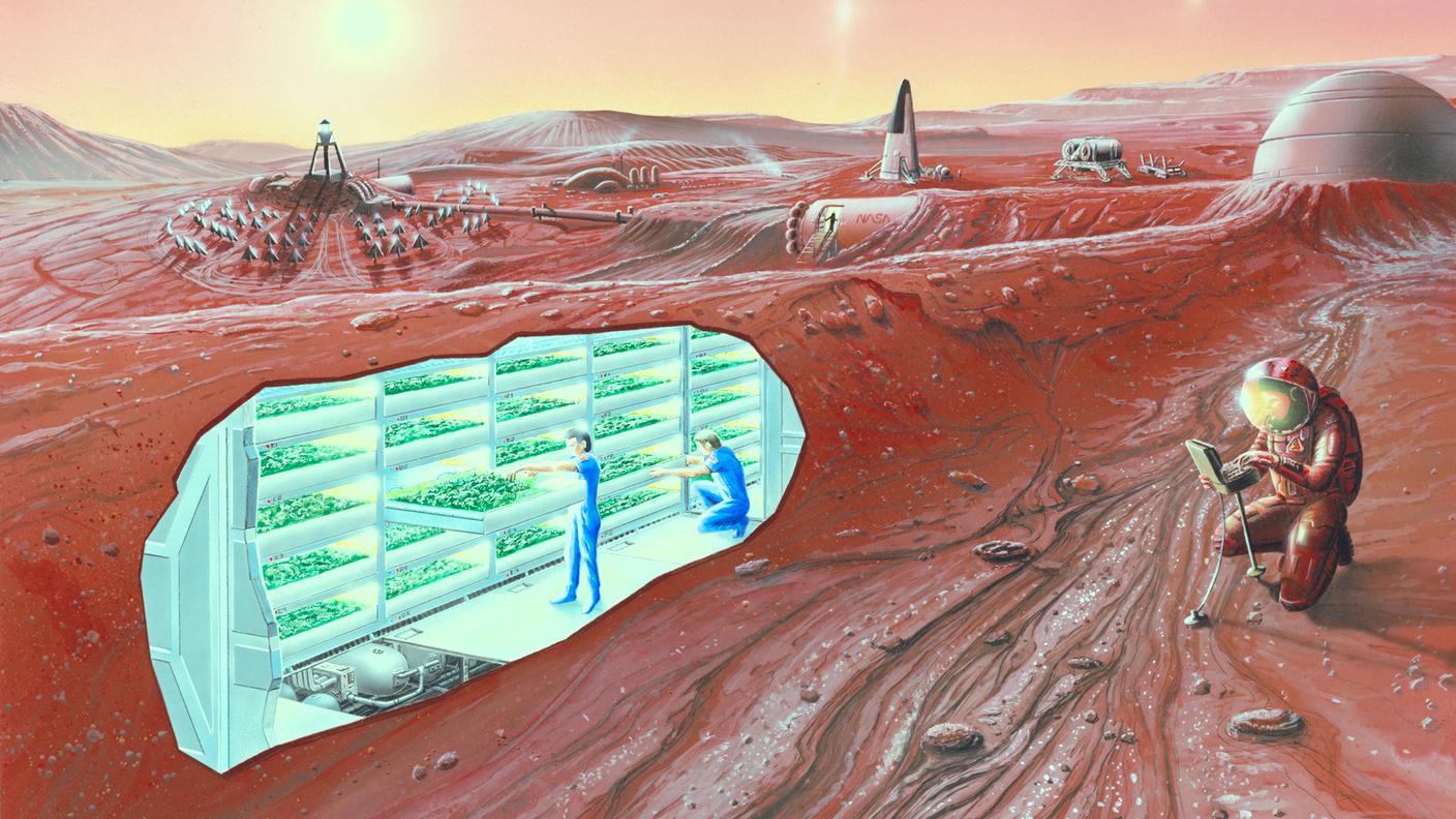 Colonie sotterranee, un possibile scudo dalle radiazioni
