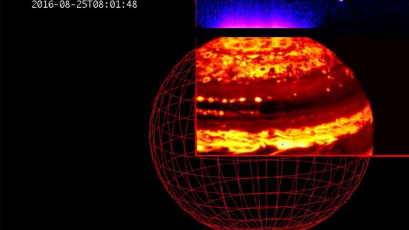 Lo strumento Jiram, che ha reso possibile gli scatti, è stato finanziato dall'Agenzia spaziale italiana