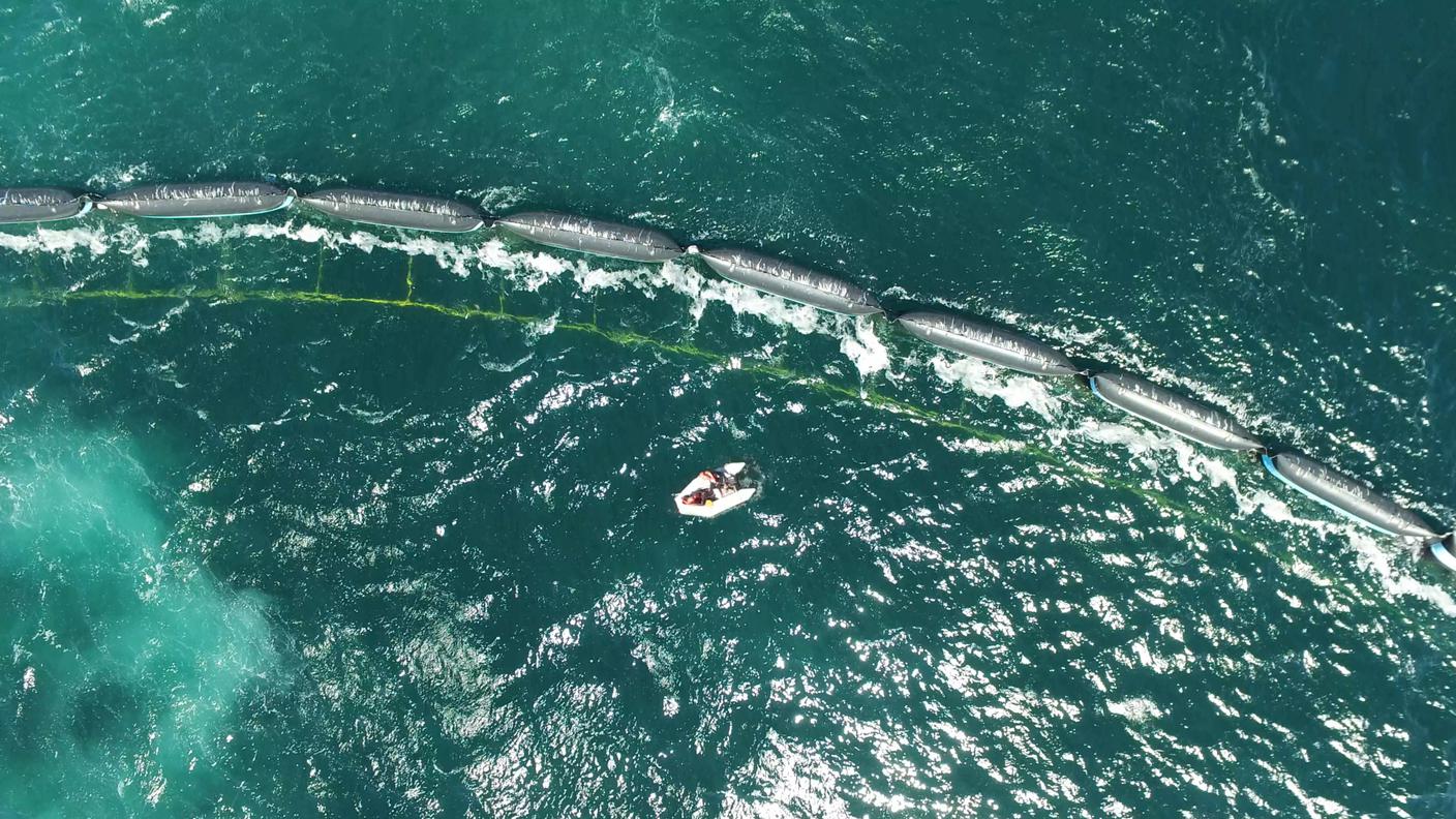 Il prototipo nel Mare del Nord