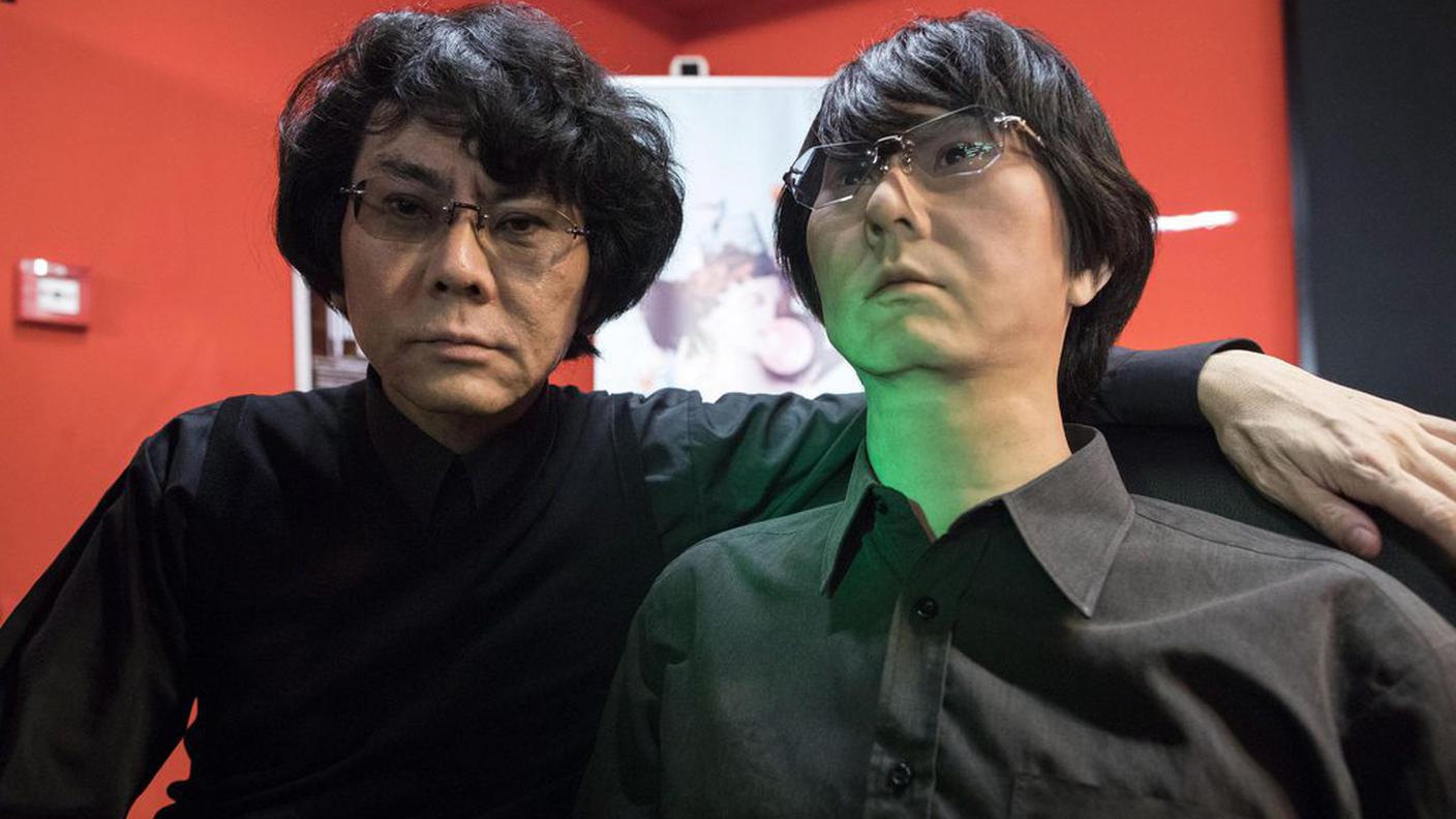 Ishiguro e il suo androide02