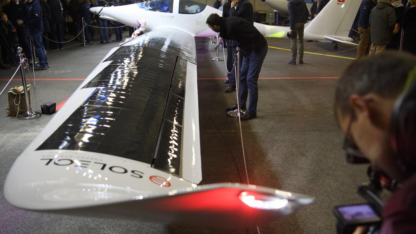 L'esordio di SolarStratos a Payerne: la tecnologia usata suscita grande curiosità