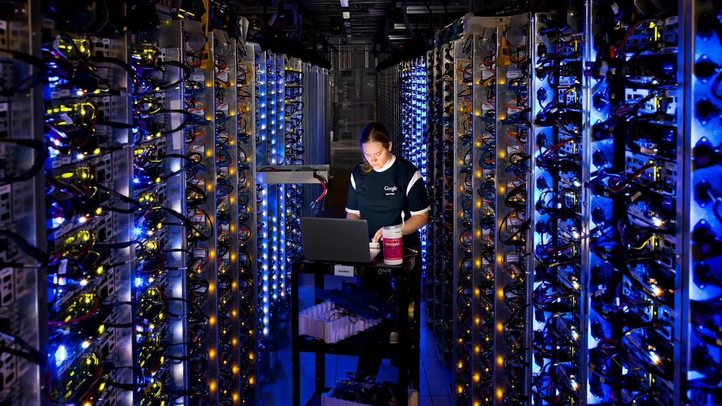 Un data center. Negli ultimi due anni abbiamo prodotto più informazioni che nell'intera storia dell'umanità