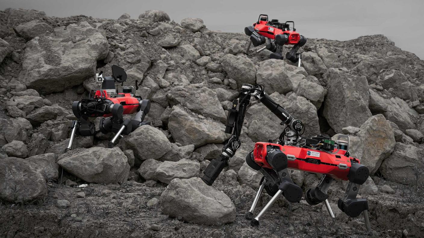Gli "astro-robot" in azione