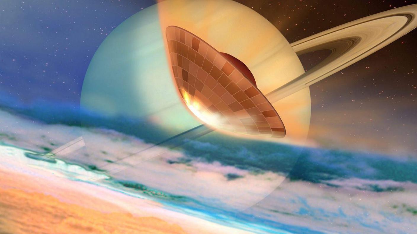 Attraverserà uno degli anelli a una velocità di 122'000 chilometri orari