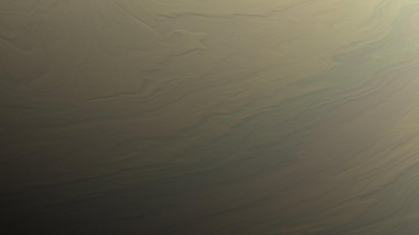 Una delle ultime immagini inviate