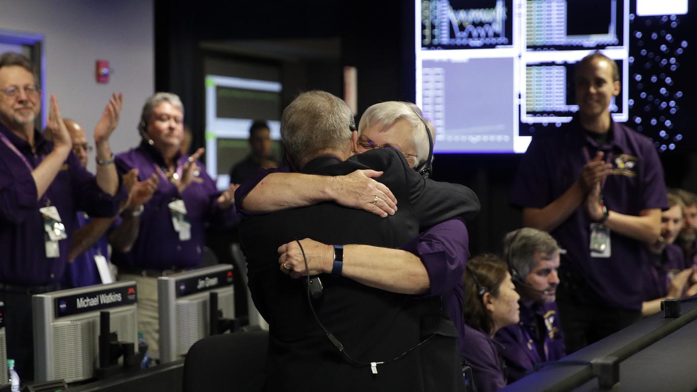 Momenti emozionanti al Jet Propulsion Laboratory della NASA