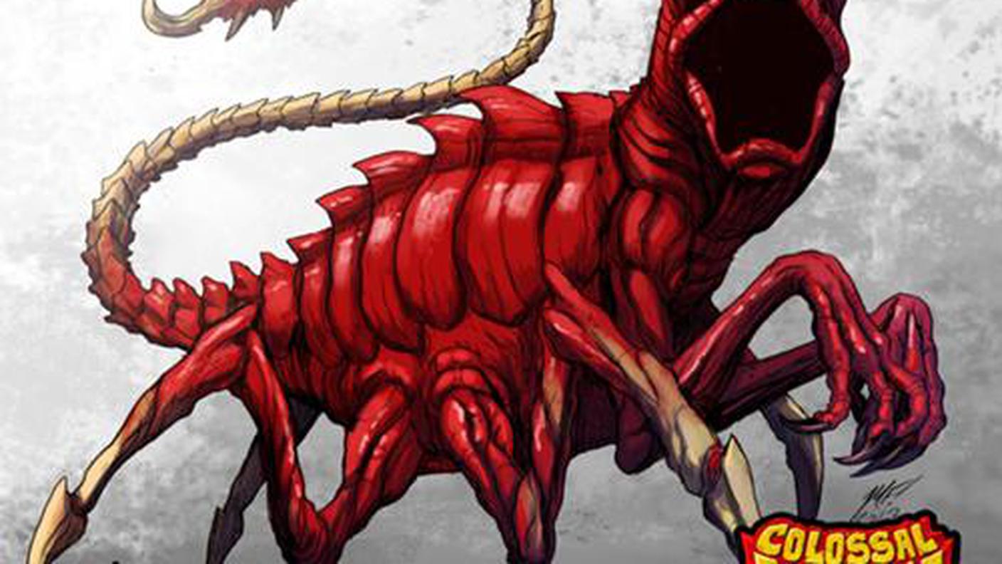 NES Godzilla con la bestia di nome Red