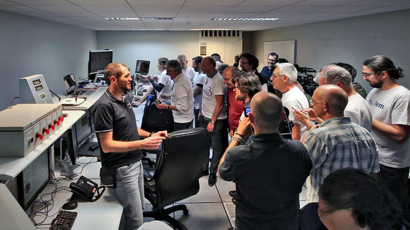 La sala di controllo