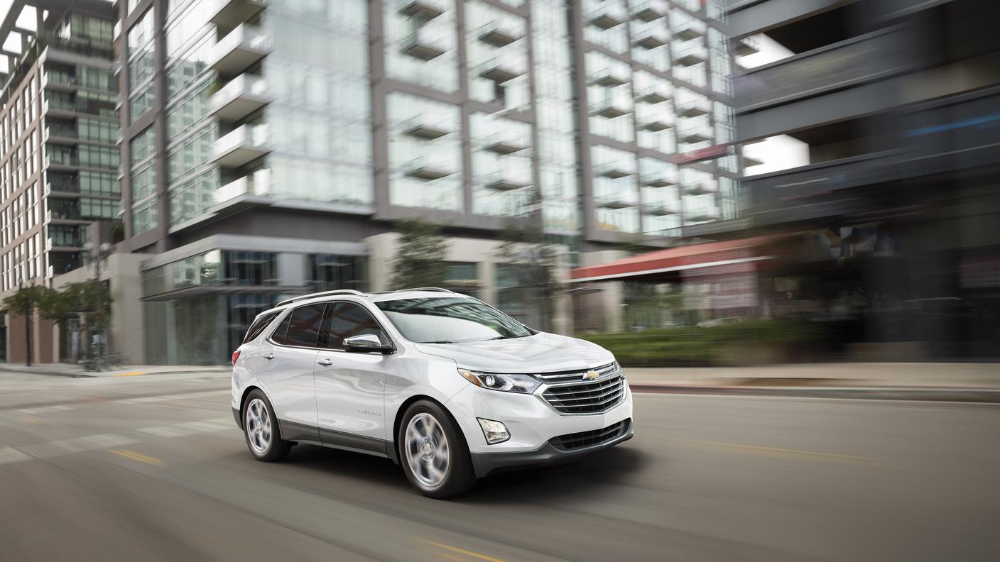 Anche nell'ecologicamente severa California circolano SUV Chevrolet Equinox diesel
