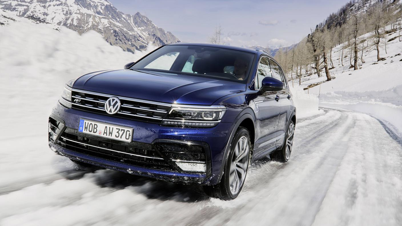 Il SUV Tiguan è il modello VW 4x4 più apprezzato dagli automobilisti svizzeri