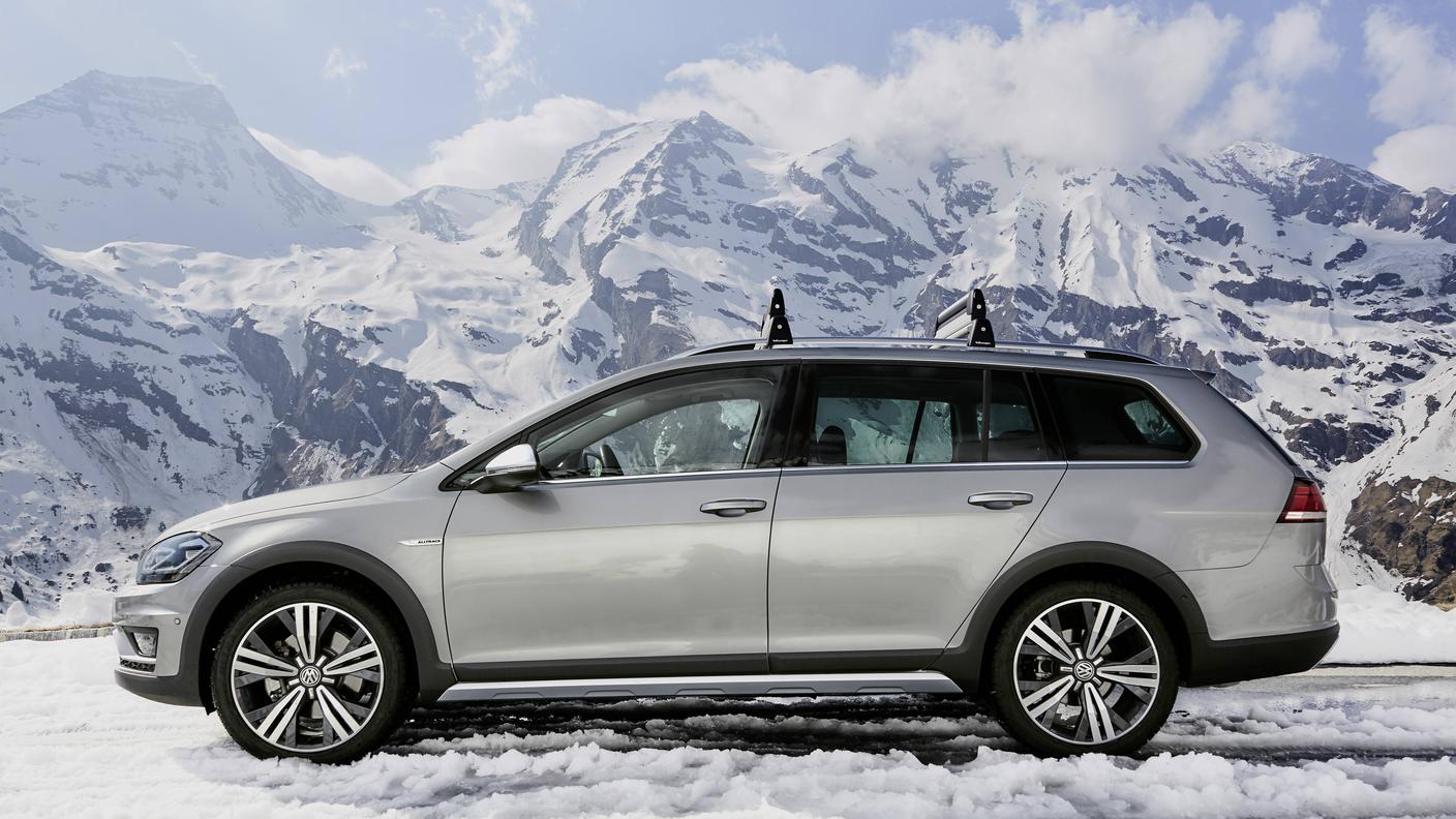 La pratica Golf Alltrack sfrutta al meglio i vantaggi della trazione 4Motion
