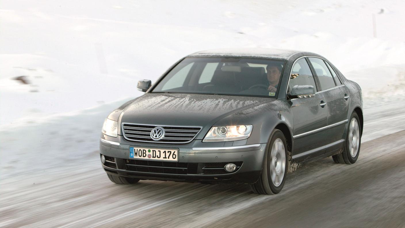 La raffinata ammiraglia VW Phaeton adottava la trazione 4Motion