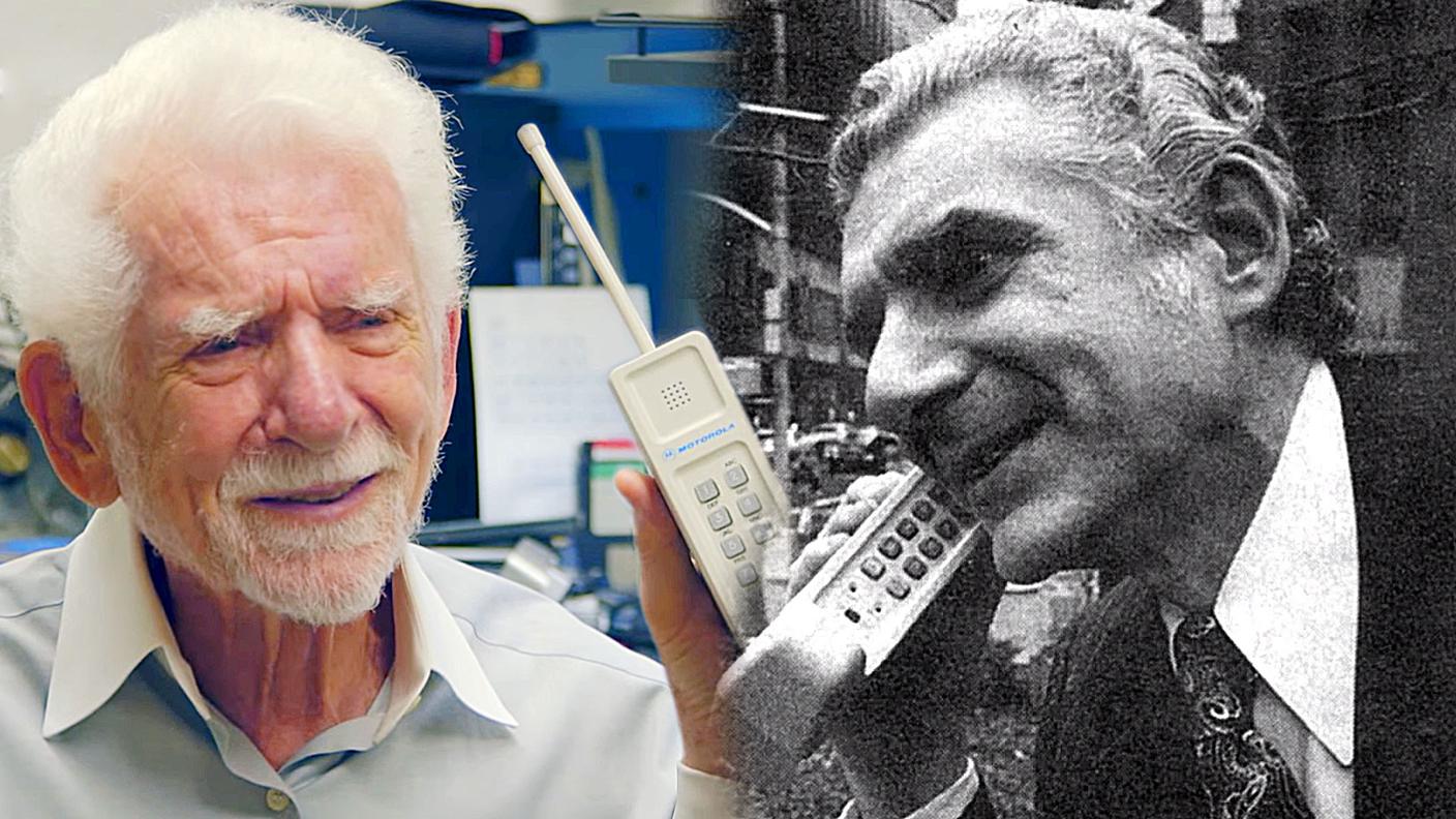 Martin Cooper, classe 1928, a 90 anni continua a essere online su Twitter, con @MartyMobile