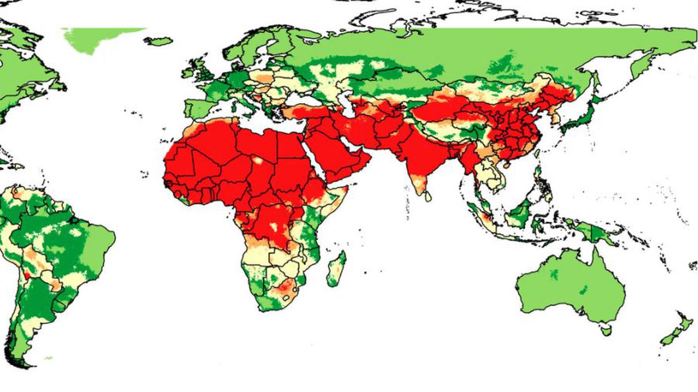 Il paragone tra concentrazioni di polveri sottili e limiti fissati dall'OMS
