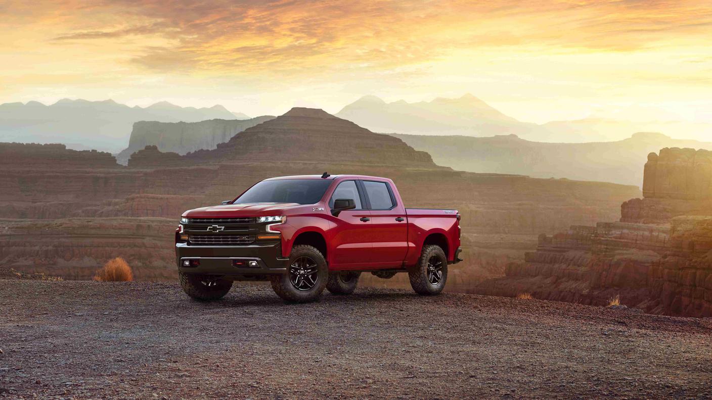 L'ultima generazione del pick-up Silverado, molto apprezzato dagli americani