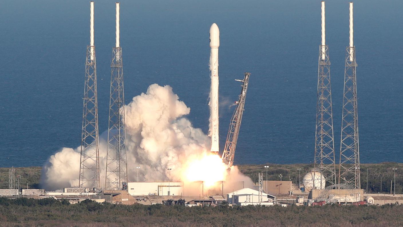 Il momento del lancio di Tess lo scorso aprile