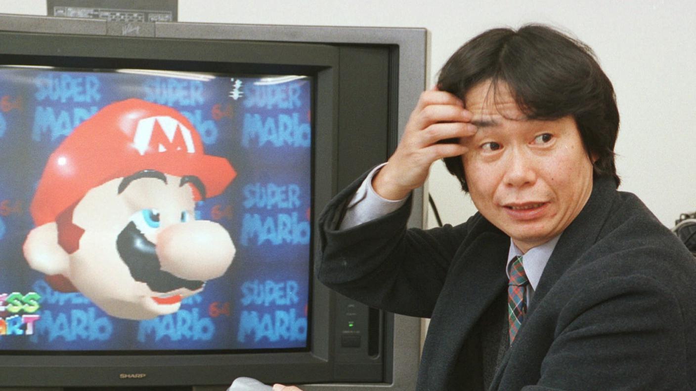 Mario e il suo creatore, il giapponese Shigeru Miyamoto