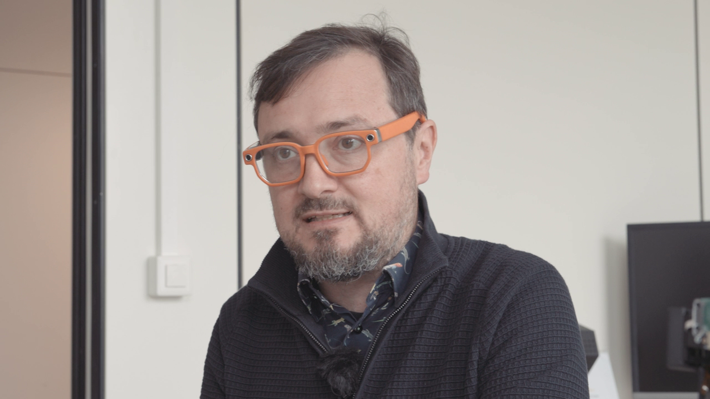 Giovanni Landi, responsabile progetti realtà mista CREAL, Ecublens/VD