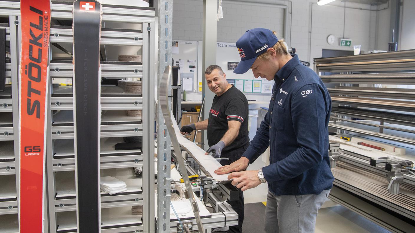 Sin dalla gioventù, lo sciatore svizzero Marco Odermatt si affida a Stöckli 